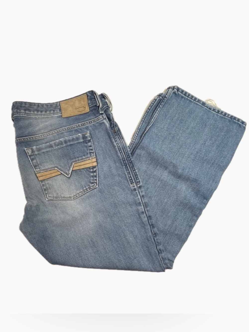 Diesel Blue Men's Denim Jeans Size W40 L29 Price $55